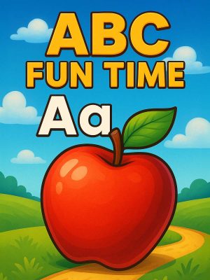 ABC Fun Time &ndash; 100 Alphabet-Themed Coloring Pages