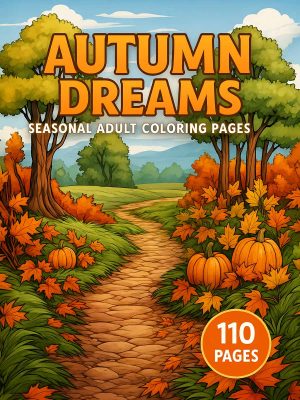 Autumn Dreams &ndash; 110 Seasonal Adult Coloring Pages