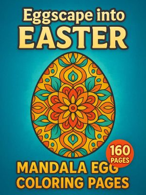 Eggscape into Easter &ndash; 160 Mandala Easter Egg Pages