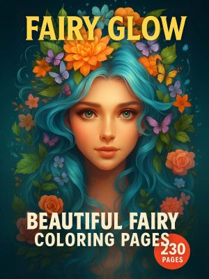 Fairy Glow &ndash; 230 Beautiful Fairy Coloring Pages