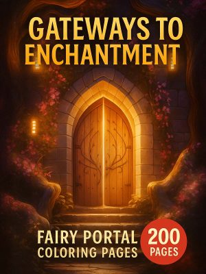 Gateways to Enchantment &ndash; 200 Fairy Portal Coloring Pages
