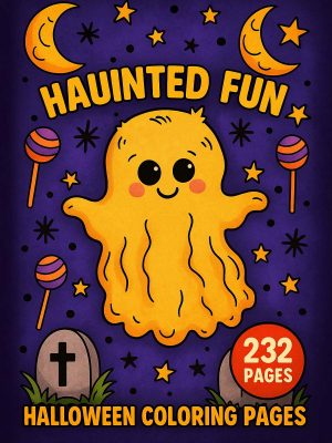 Haunted Fun &ndash; 232 Halloween Coloring Pages for All Ages