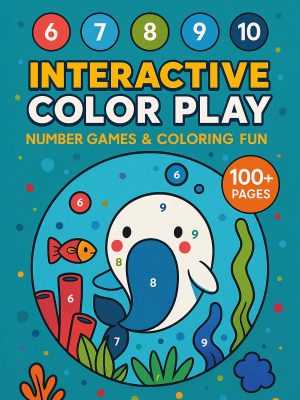 Interactive Color Play &ndash; Number Games & Activities to Color
