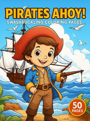Pirates Ahoy! &ndash; 50 Swashbuckling Coloring Pages