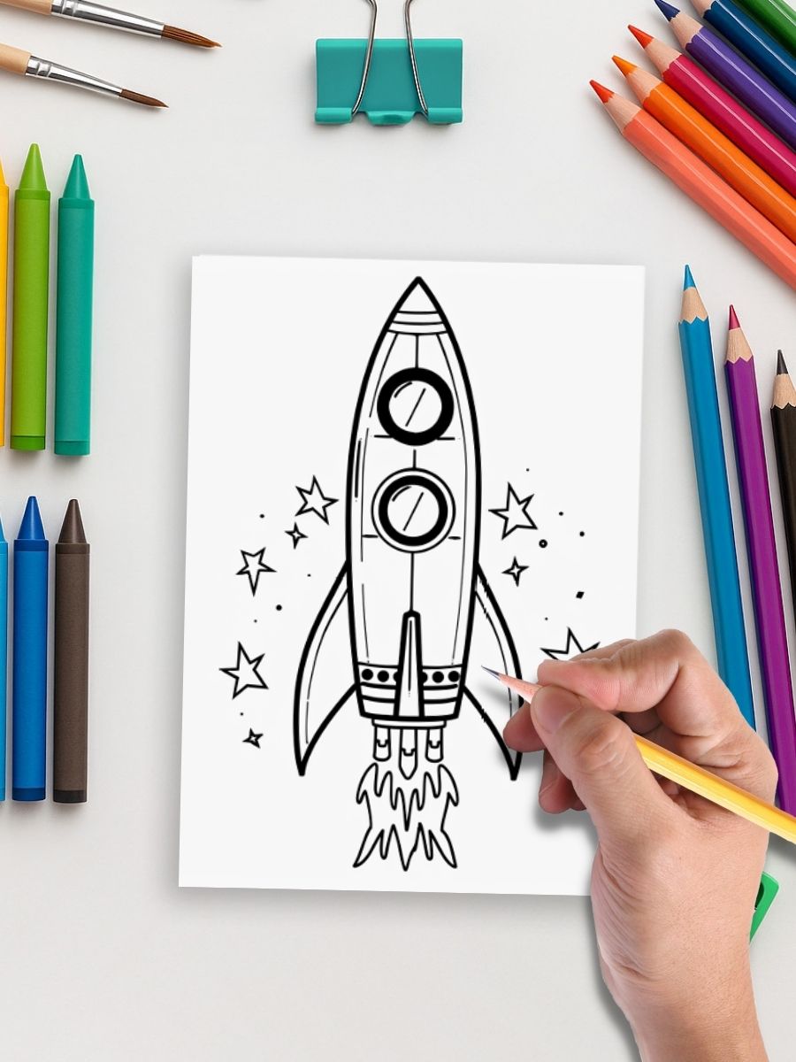 Boys’ Galaxy Pack – 324 Pages of Robots, Cars & Rockets - Image 5