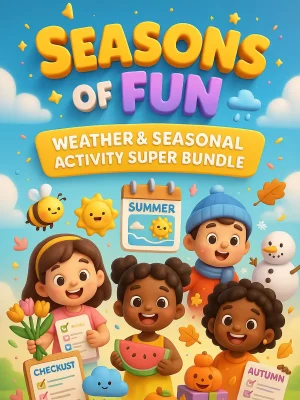 Seasons of Fun &ndash; Weather & Seasonal Activity Super Bundle