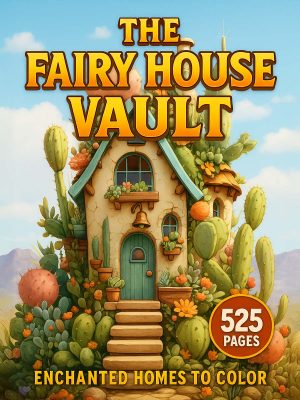 The Fairy House Vault &ndash; 525 Enchanted Homes to Color