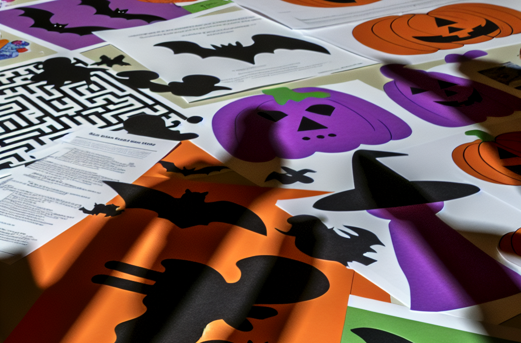 Spooktacular Halloween Printables for Kids: Fun Activities to Engage Young Creatives